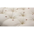 thumbnail image 5 of Naomi Tufted Entryway Storage Bench Ivory & Brown, 5 of 14