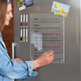 thumbnail image 4 of Magnetic transparent acrylic note board and erasable refrigerator magnet, 4 of 9