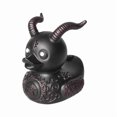 thumbnail image 1 of Black vinyl Duck, 6cm Height Bath Toy Duck Funny Dark Duck Collectible Duck Gift for Kids Adults Decor (Satan Duck), 1 of 4