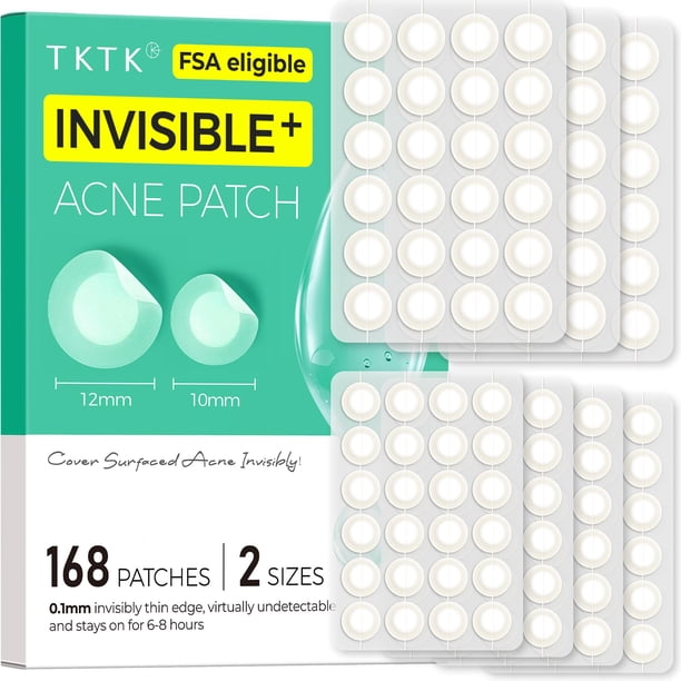 Parches para granitos TKTK hidrocoloides invisibles 168 piezas