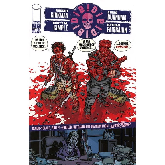 Die!Die!Die! #1C VF ; Image Comic Book