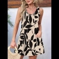 thumbnail image 2 of Vestidos de Verano para Mujer, Vestido Informal con Bolsillo, para Playa, para Cubrirse, Traje de Baño. Color 5 M, 2 of 3