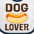 thumbnail image 4 of Inktastic Picnic Dog Lover Hot Dog Boys or Girls Baby Bib, 4 of 4