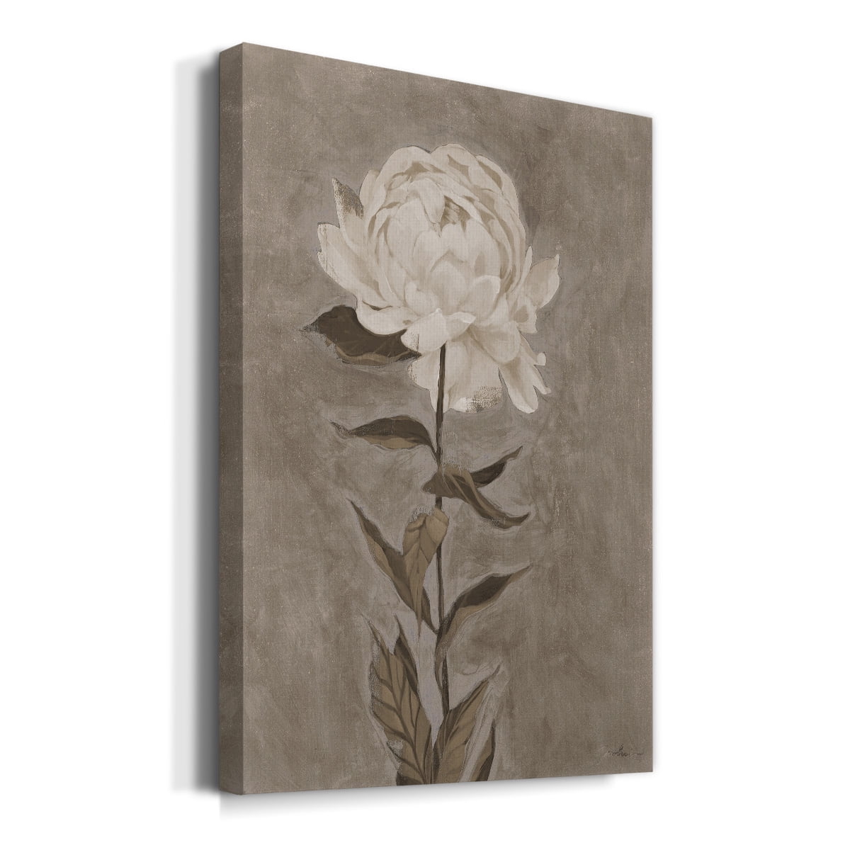 PRETTY AS A PEONY I Premium Gallery Wrapped Canvas - Ready to Hang