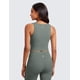thumbnail image 2 of Top deportivo CRZ YOGA Butterluxe de corte largo con escote cuadrado gris - S, 2 of 4