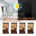 thumbnail image 2 of Intelligent Digital Display Thermohygrometer Electronic Weather Clock Electronic Desktop Table Alarm Timing Equipment White, 2 of 4