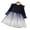 Blue, variant on KYAIGUO Girl 's Dresses for 2t-10t Kids Girls Gradient Glitter Mesh Pageant Dresses,Cozy Cotton Long Sleeve Dresses for Kids