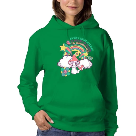 Teach You Something New Hoodie Women -Image by Shutterstock, Female Medium