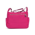 thumbnail image 4 of LAVA Women Crossbody Bags Waterproof Nylon Shoulder Purse Travel Messenger Bag Handbags Rose Red, 4 of 11