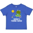 thumbnail image 3 of Inktastic Daddys Fishing Buddy Cute Frog Boys or Girls Baby T-Shirt, 3 of 5