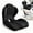 Black, variant on Ergonomic Memory Foam Seat Cushion with Lumbar Support, Anti-Slip Office & Car Seat Cushion for Long Sitting Comfort