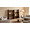 Natural Wood+Brown, variant on 3-in-1 Modular Walnut Bookshelf, Asymmetrical Staggered Open Display Shelf, Convertible Freestanding Storage Bookcase for Living Room Bedroom Study Entryway Corner