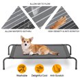 thumbnail image 5 of Ktaxon 43"D x 26"W  Raised Outdoor Dog Bed Easy to Assemble, Lifted Pet Bed with Durable Breathable Teslin Mesh, Dog Hammock Bed, 5 of 8