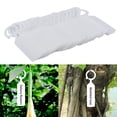 thumbnail image 4 of 100 etiquetas colgantes de plástico para plantas, árboles, viveros, decoración de jardín, color blanco, 4 of 14