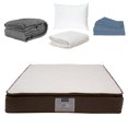 thumbnail image 1 of Colchón Matrimonial + Almohada de Osos + Sábanas + Protector de Cholchón + Edredón Restonic Nautilus, 1 of 9