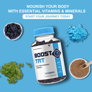 Boost TRT Maximum Strength Performance Supplement BoostTRT Premium Gummies (60 Gummies)