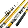 thumbnail image 2 of fankhu Carbon Telescopic Fishing Rod Mini 1.5m 1.8m 2.1m 2.4m Rod Raft Fishing Pole, 2 of 9