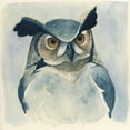 thumbnail image 2 of Popp, Grace 12x12 Gold Ornate Wood Framed with Double Matting Museum Art Print Titled - Midnight Aves I, 2 of 4