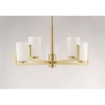 thumbnail image 3 of Maxim Lighting 21286SWSBR 5 Light Chandelier 26" Satin Brass Modern Fixture, 3 of 8