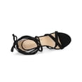 thumbnail image 4 of BLISSFUL STEP Sandales à Talons Hauts Lacées pour Femmes Noir 7.5, 4 of 6