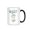 Black, variant on Personalized Baby Boy Announcement Mug Gender Reveal Gift