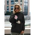 thumbnail image 2 of Baby Elephant "it's A Girl" Hoodie Women -Image by Shutterstock, Female XX-Large, 2 of 4