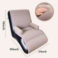 thumbnail image 6 of Inflatable Deck Chair with Air Pump, Lounger Sofa for Indoor Living Room Bedroom, Outdoor Travel Camping Picnic Beach Chaise Lounges, 6 of 8
