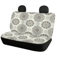 thumbnail image 2 of Pzuqiu Mandala Pattern Car Seat Covers 3 PCS, Front and Rear Seat Cover Set Polyester Non-Slip Washable for Sedans Cars Trucks, 2 of 10