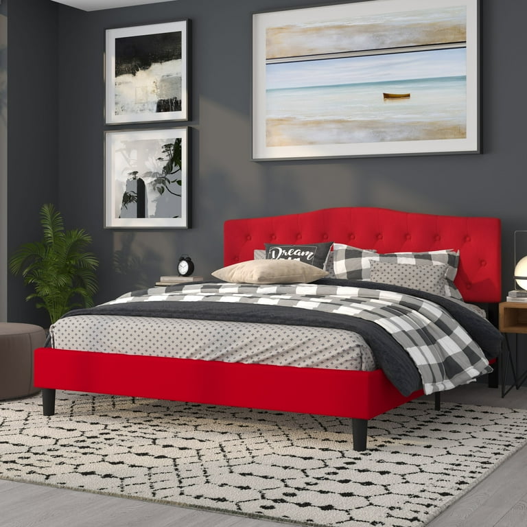 Flash Furniture Cambridge Tufted Upholstered King Size Headboard