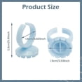 thumbnail image 4 of 100 Pcs Lash Glue Holder, Lash Glue Rings, Lash Extension Volume Lashes Quick Blossom Eyelash Glue Holder For Eyelash, 4 of 5