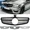 Full Glossy Black, variant on RMAUTO C63 AMG Style Car Front Bumper Grille Racing Grill For Mercedes W204 C200 C250 C350 2007-2014 Car Accessories Body Kit