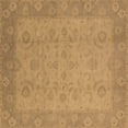thumbnail image 1 of Ahgly Company Indoor Square Oriental Brown Industrial Area Rugs, 6' Square, 1 of 4