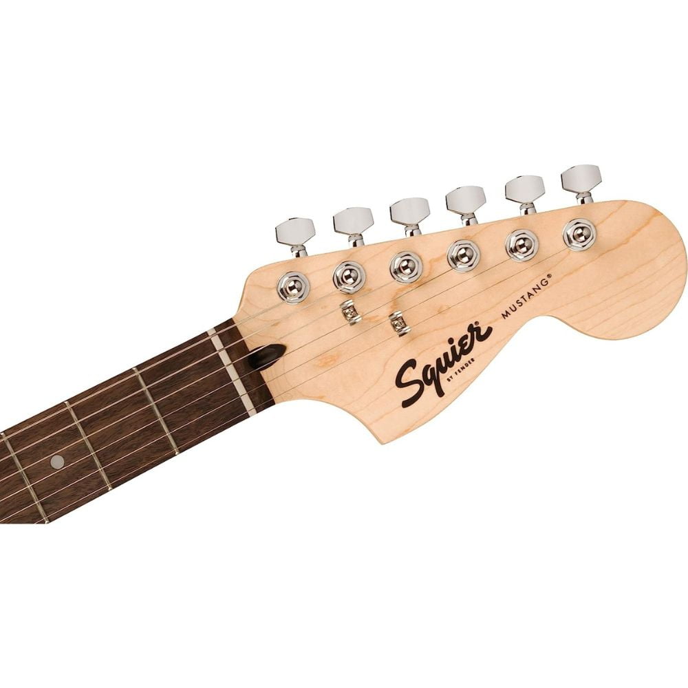 Fender Squire Sonic Mustang Electric Guitar, California Blue, Laurel Fingerboard