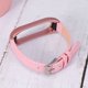 thumbnail image 2 of EeaseMX Correa de repuesto de aleación de piel de vaca para reloj, compatible con Mi Band 4, color rosa, 2 of 7