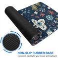 thumbnail image 6 of Long Mouse Pads for Desk,Pioneer Flower Floral Print Pattern Desk Mats on Top Of Desks, Desk Mouse Pad Extra Large with 3mm Non-Slip Base and Stitched Edge for Gaming,Office,Work,Home 31.5"x11.8", 6 of 6