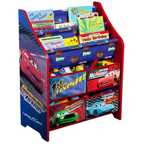 Disney   Cars Book and Toy Organizer