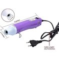 thumbnail image 2 of Mini Electric Heat Gun 300W Mini Shrink Heat Tool Embossing Heat Tool Mini Heat Gun DIY Tool (Purple, 2 of 5