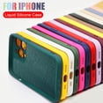 thumbnail image 3 of Utop-funda cuadrada de silicona para iPhone, carcasa trasera suave y fina para modelos 11, 13, 14, 12 Pro Max, 14 Mini, X, XR, XS, 7, 8 Plus, SE 2022, novedad de 2022, 3 of 4