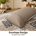Brown Boho Quilt Set Queen Aztec Texture Reversible Bedspread - Walmart.com