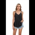 thumbnail image 3 of Camisola Informal con Tirantes Finos, Color Negro, Talla M, 3 of 9