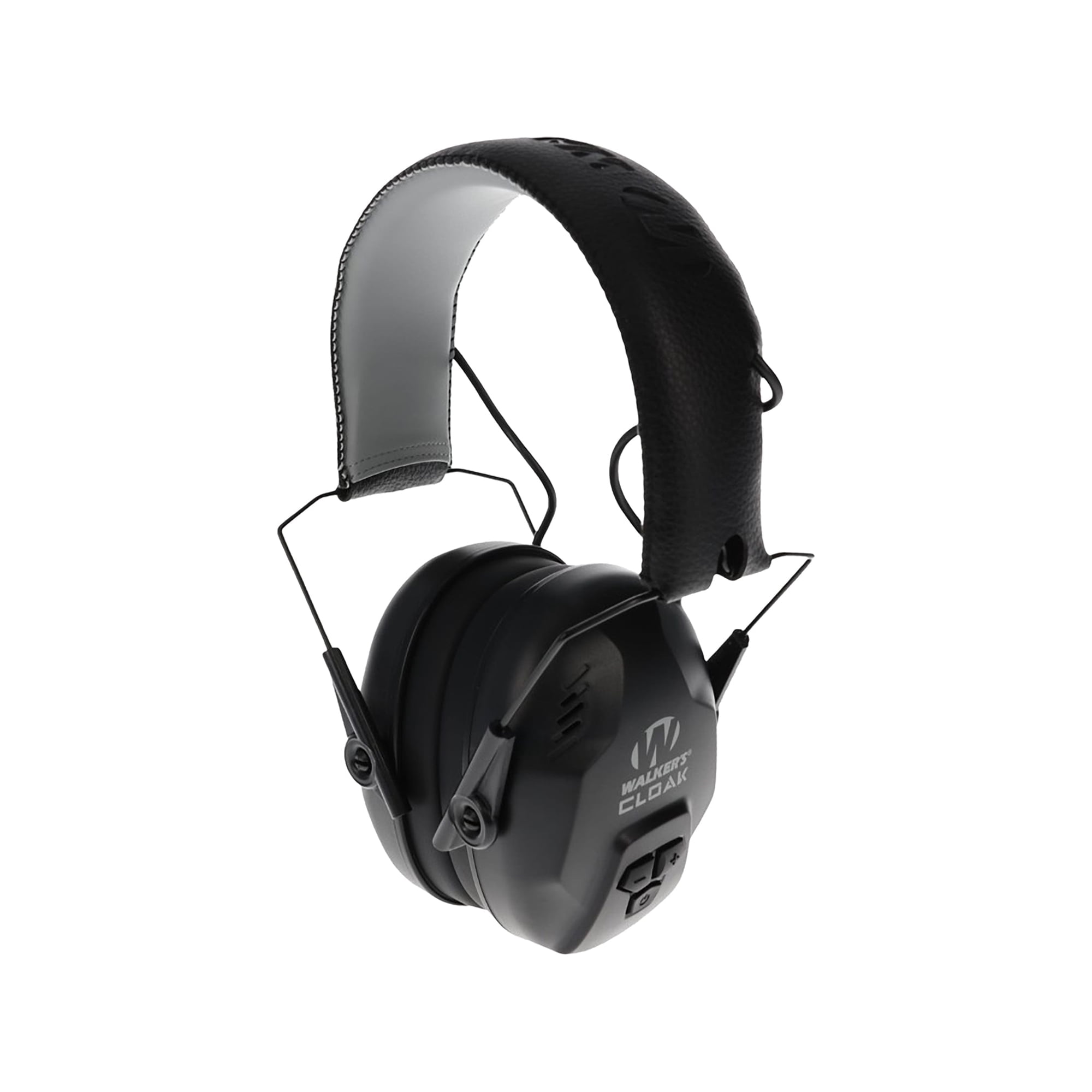 Walker's Cloak Dual Microphone Electronic Ear Muff Black