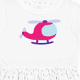 thumbnail image 4 of Inktastic Helicopter Pink Girls Girls Toddler Dress, 4 of 5