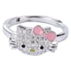 thumbnail image 2 of Sanrio-anillos de Hello Kitty para mujer, joyería de dibujos animados de Anime, Cinnamoroll Kitty, con apertura ajustable, regalos para estudiantes y niñas, 2 of 4