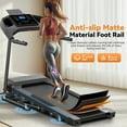 thumbnail image 5 of Treadmill with Incline, 3.5 HP Foldable Compact Treadmill with Sit-up Function, 350 lbs Walking Running Treadmill with LCD Display for Exercise, 12 Programs, 5 of 8