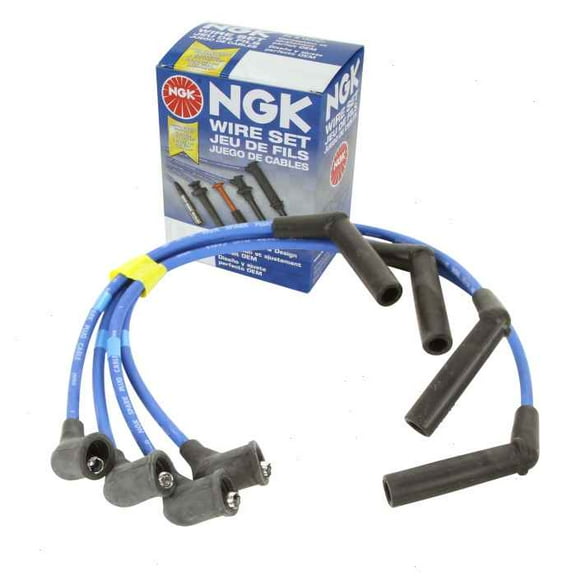 NGK Spark Plug Wire Set compatible with Hyundai Accent 1.5L L4 1995-2003