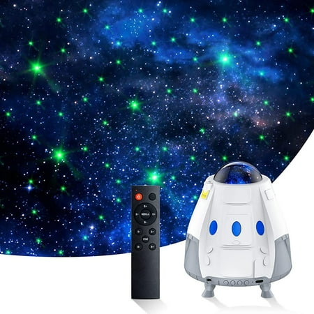 

Star Projector Space Capsule Galaxy Projector for Bedroom Bluetooth Speaker with Remote Control Nebula Night Light Projector for Kids Adults Gaming Room Ceiling Home Decor Party