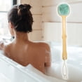 thumbnail image 5 of 1Pc Back Scrubber for Shower Bath Silicone Body Brush with Long Handle for Skin Exfoliating Green, 5 of 7