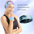 thumbnail image 2 of Naiovety Diademas para el sudor Bandas para el cabello deportivas absorbentes Cubierta de seguridad para el cabello de secado rápido Pañuelos para la Ciclismo Tipo 1 Naiovety OD020528-01B, 2 of 6