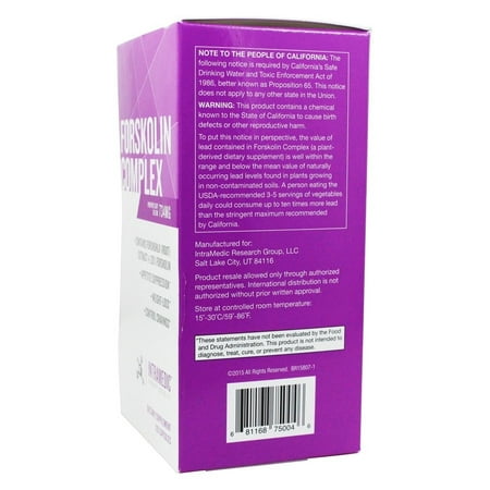 Intramedic - Forskolin Complex - 120 Capsules