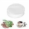 thumbnail image 3 of 100Pcs Per Set Coffee Filter Paper Replacement Disposable Filter Paper for Coffee Mocha Heat Resistance White (60mm), 3 of 4